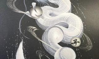 左手画个龙右手画彩虹