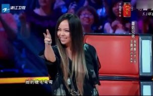 中国好声音第二期张惠妹组两个女的唱的是什么 中国好声音张惠妹的歌