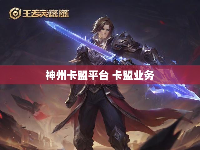 神州卡盟平台 卡盟业务